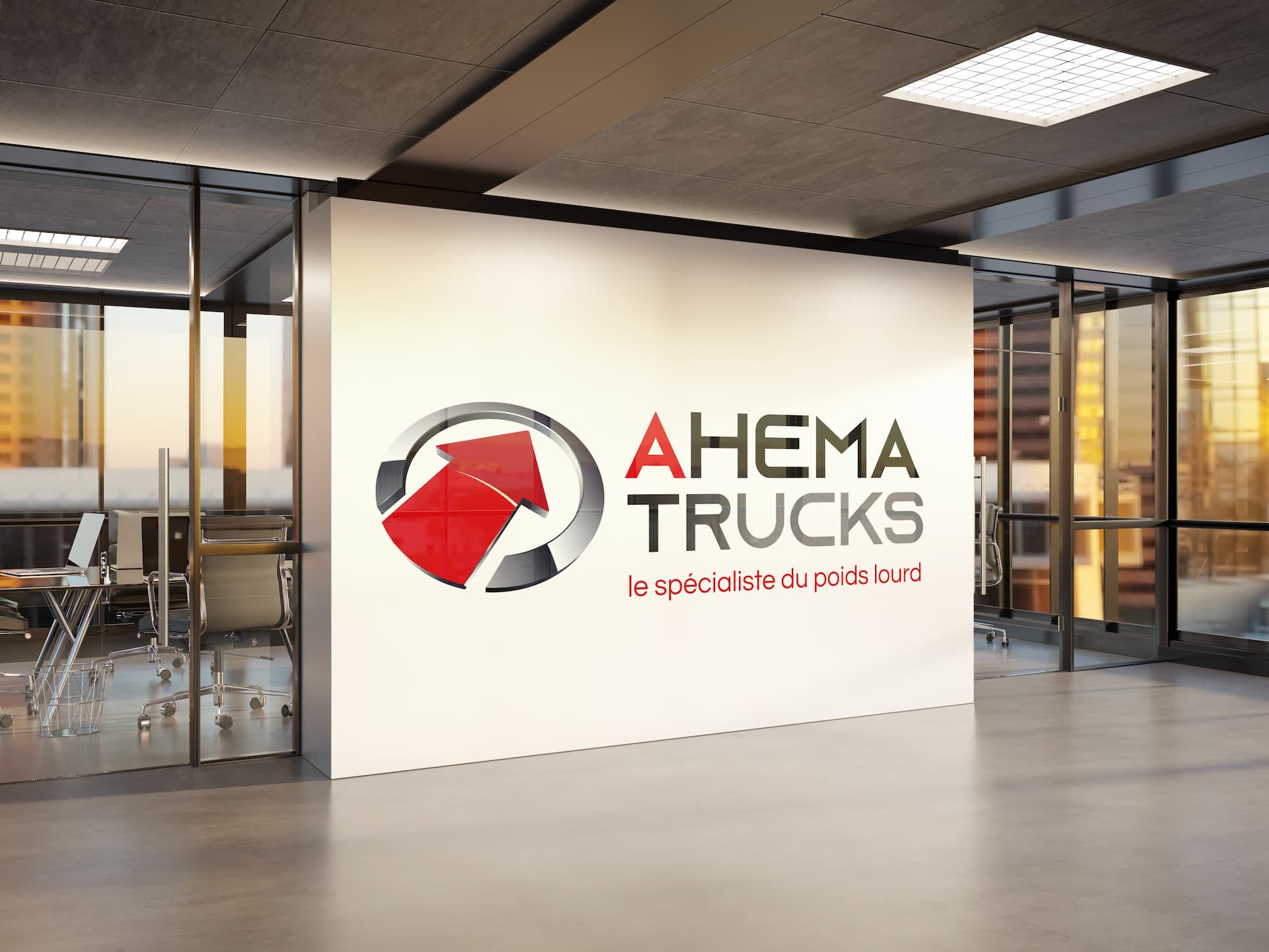 ahema trucks logo